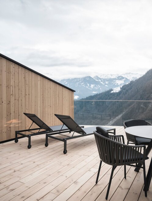 Penthouse-Apartment, Naturns, Südtirol im Schnalstal.