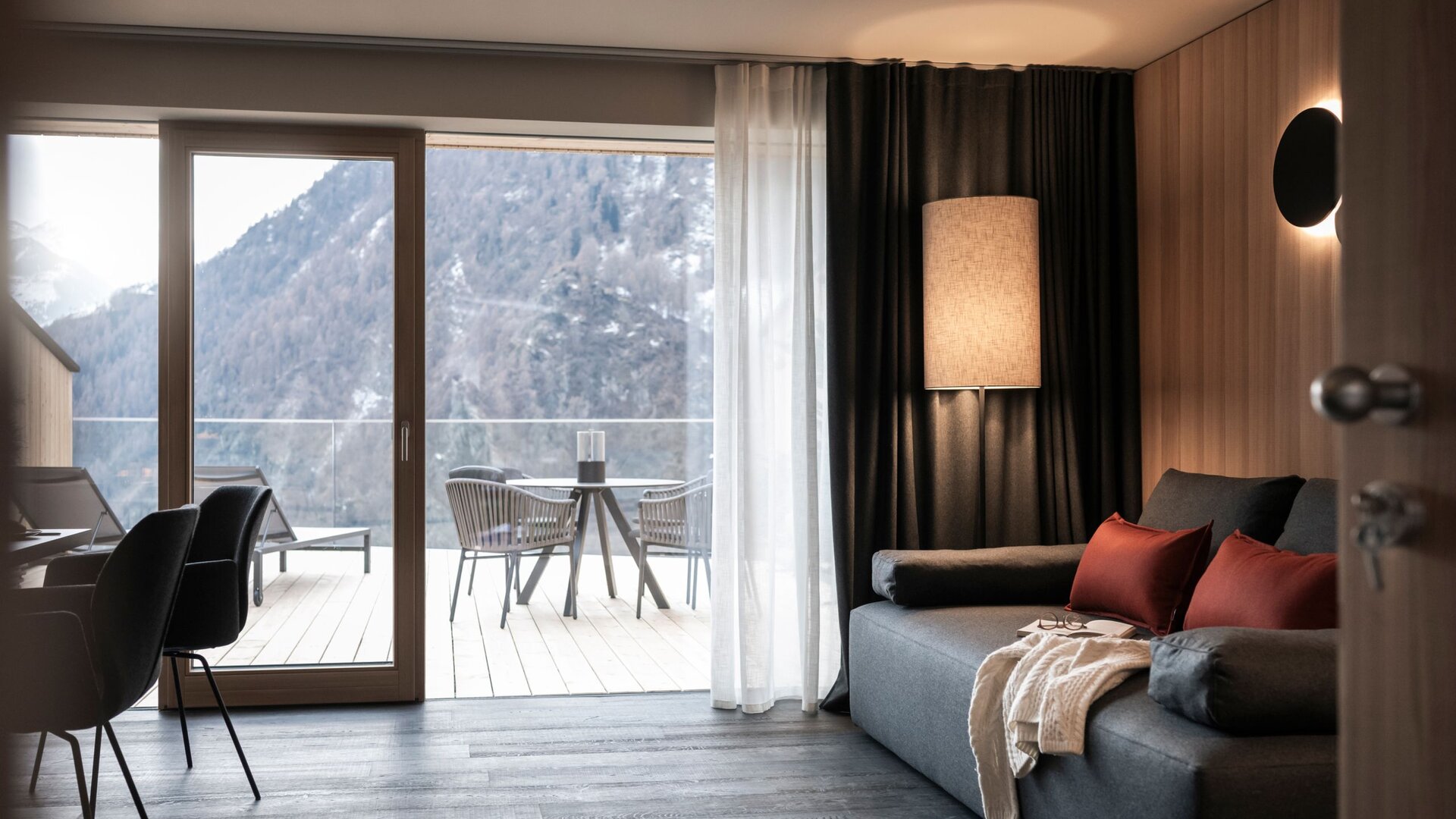 Penthouse-Apartment, Naturns, Südtirol im Schnalstal.